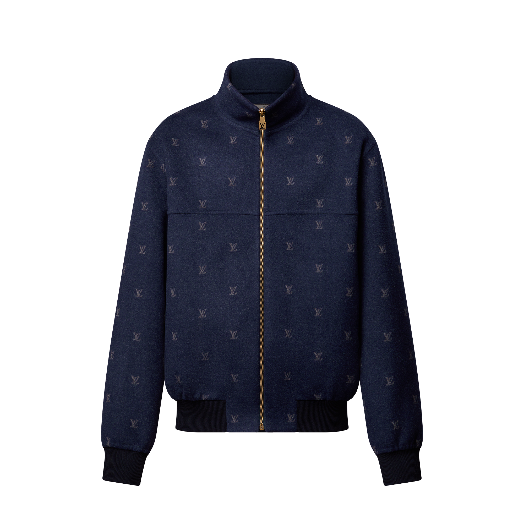 LVブラゾンダブルフェイスウールシルクブレンドリバーシブルブルゾン  メンズ ウェア(洋服) (製品ズーム)
