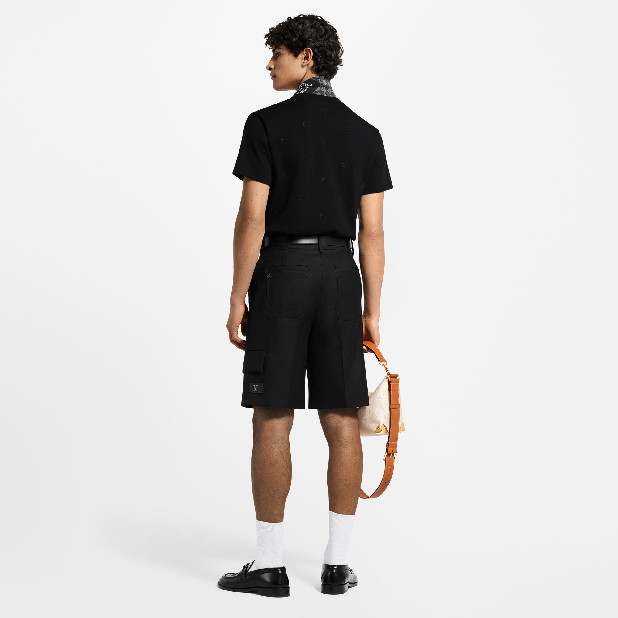 LV ブラゾン エンブロイダリー ショートスリーブクルーネック  メンズ ウェア(洋服) (製品ズーム)