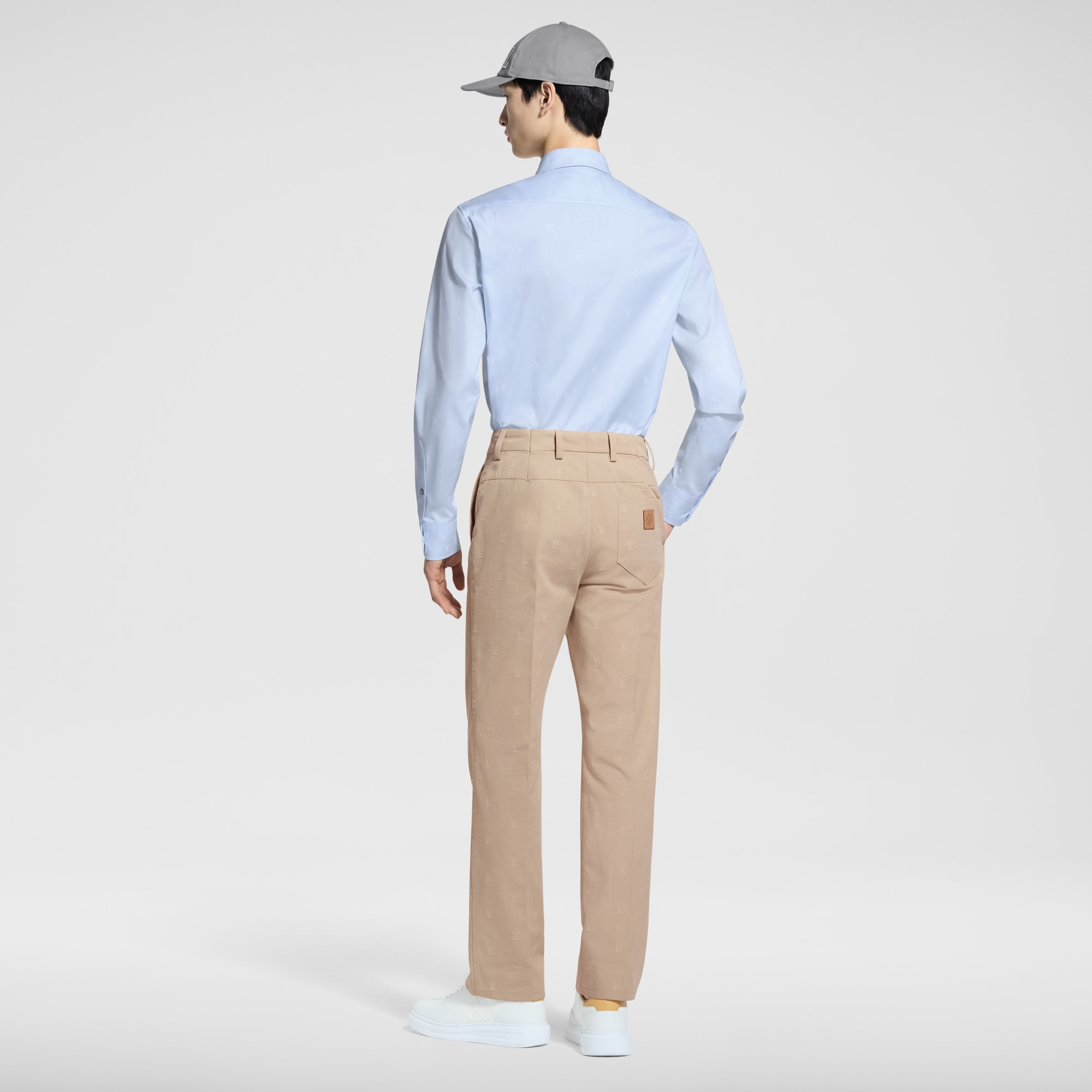 プリントコットンロングスリーブオックスフォードシャツ  メンズ プレタポルテ(洋服) (製品ズーム)