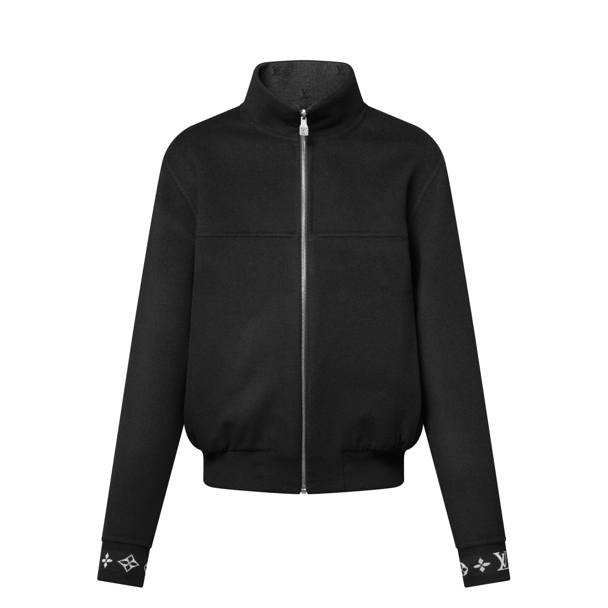 LVブラゾンダブルフェイスウールシルクブレンドリバーシブルブルゾン  メンズ ウェア(洋服) (製品ズーム)