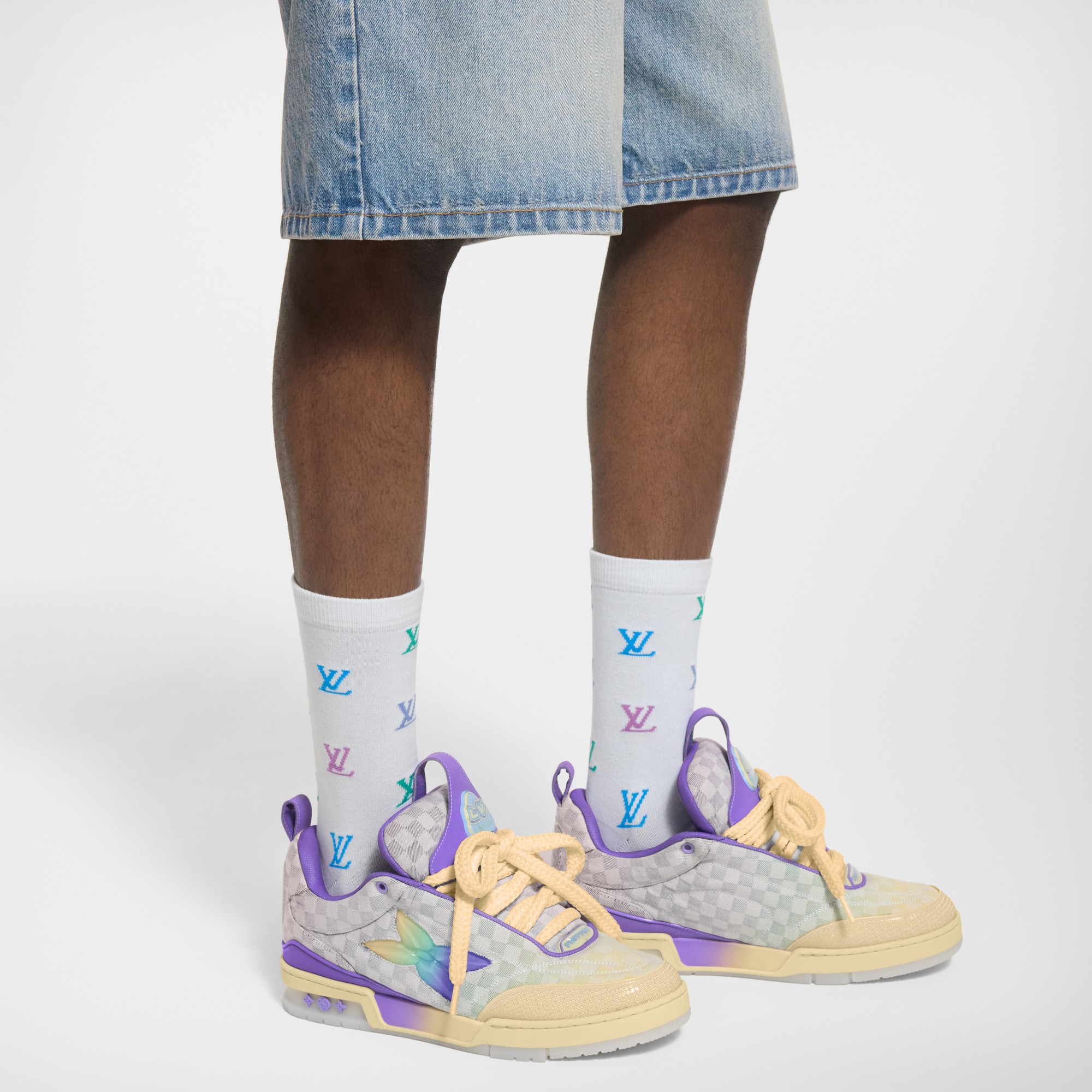 ソックス･LV ブラゾン シェーディング S00 メンズ アクセサリー (製品ズーム)