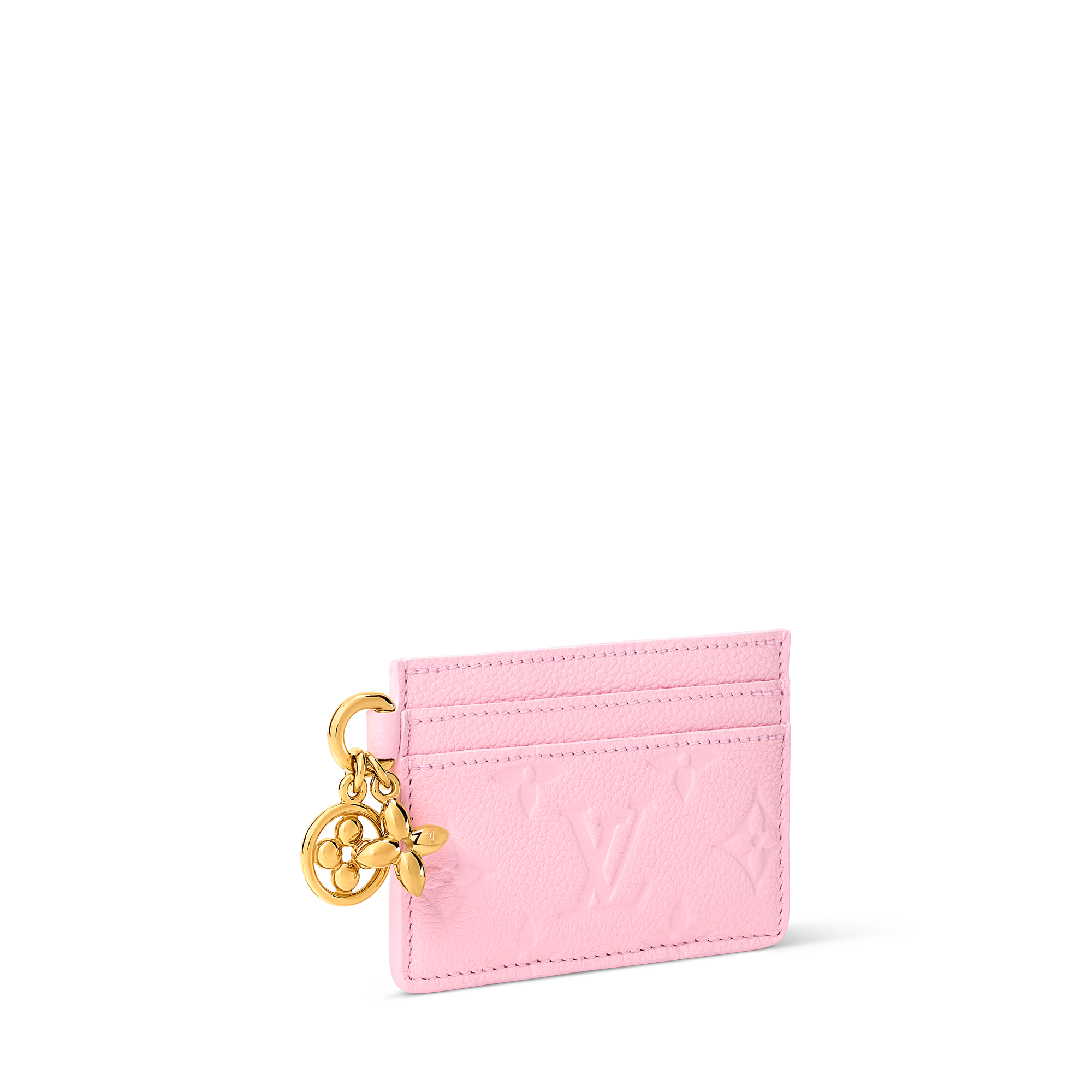 カードケース ポルト カルト・LV チャーム モノグラム・アンプラント 