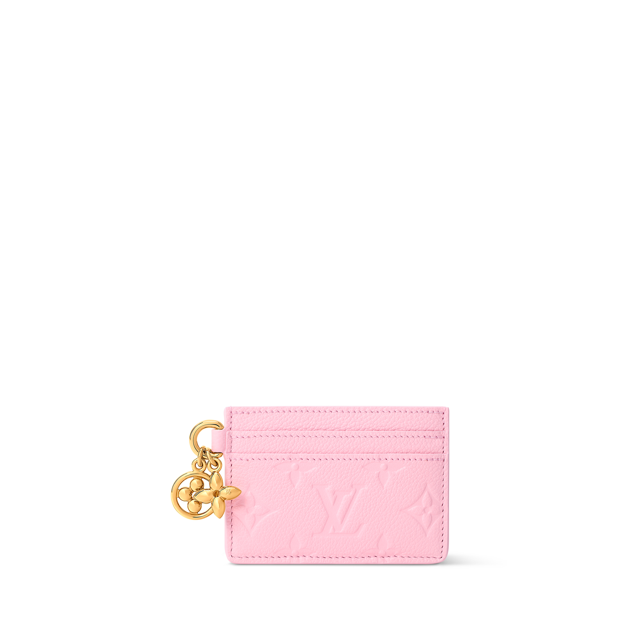 カードケース ポルト カルト・LV チャーム モノグラム・アンプラント 