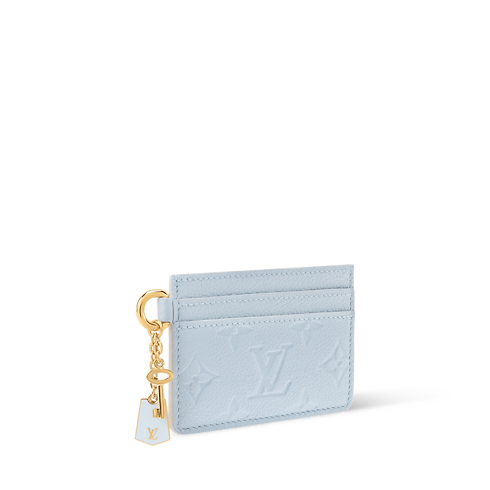 「カードケース ポルト カルト・LV チャーム」サイドビュー