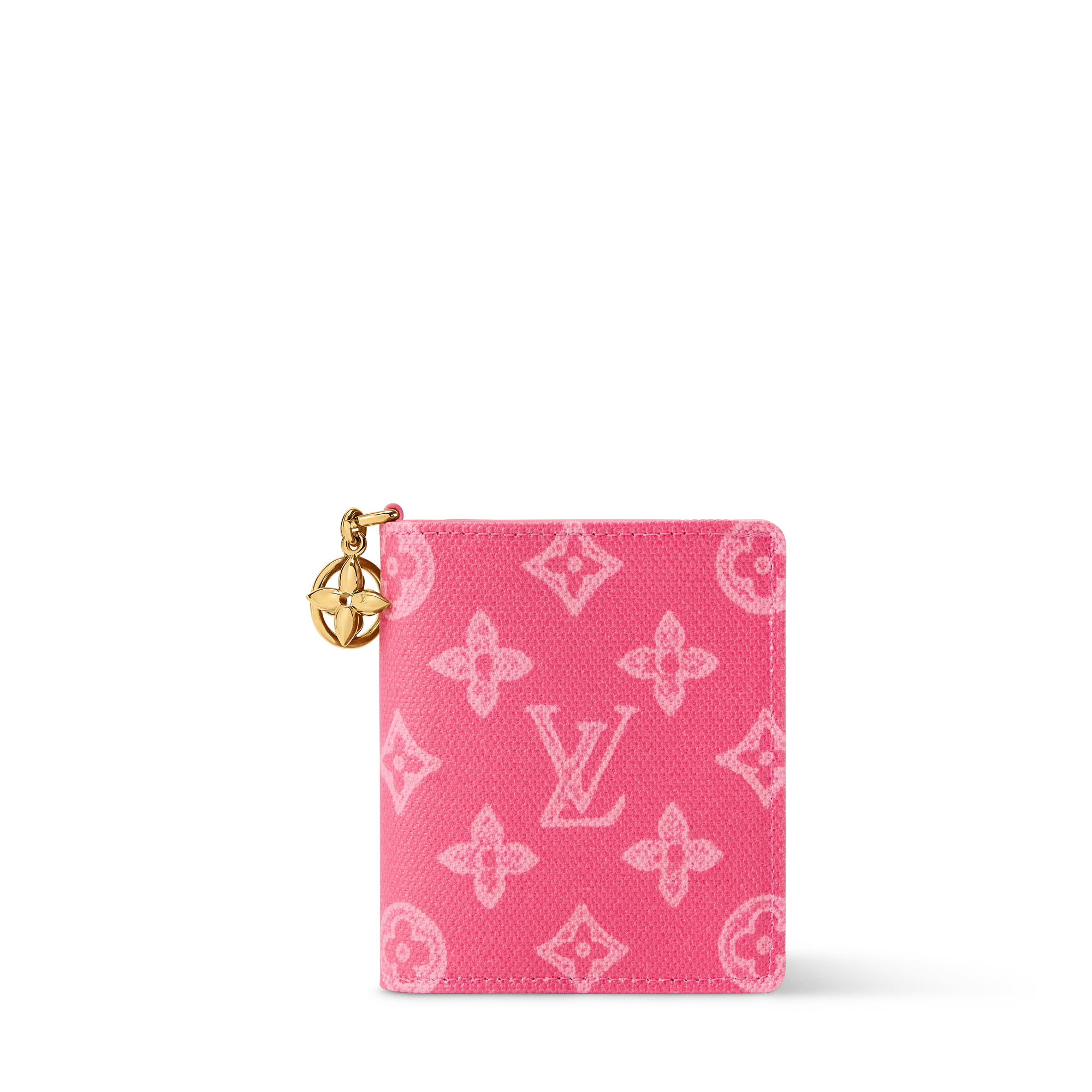 ウィメンズ Louis Vuitton 三つ折り財布 ピンク 長財布・コンパクト 