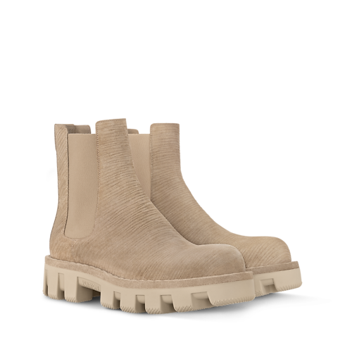 LV チェッカー チェルシーブーツ メンズ シューズ (製品ズーム)