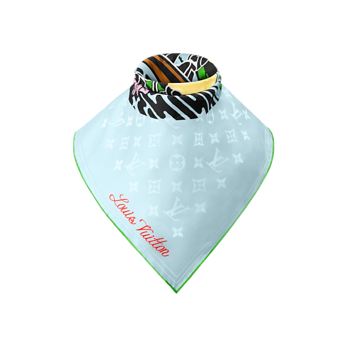 バンダナ・LV シティ スタンプ S00 メンズ アクセサリー (製品ズーム)