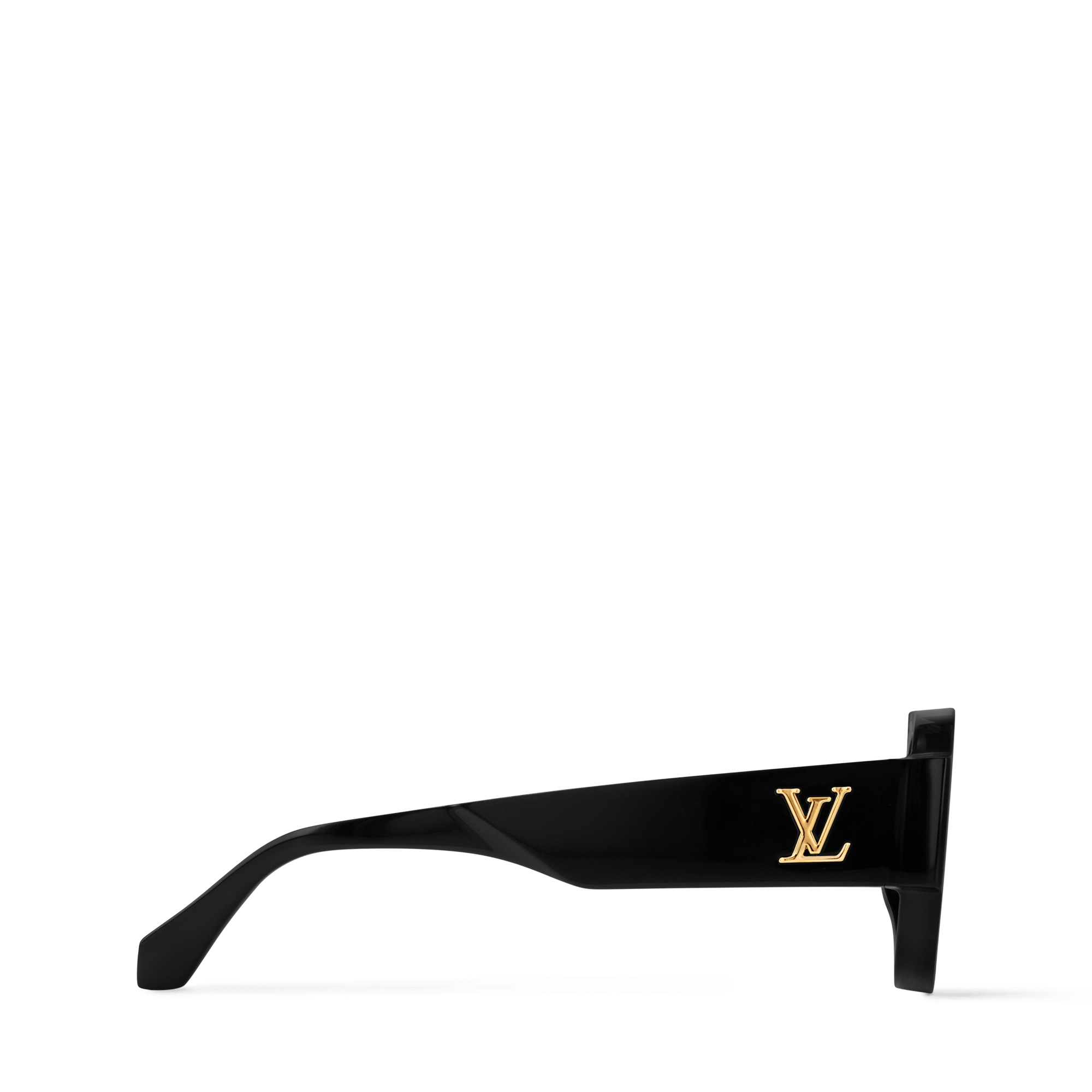 C082617) LV 熱せ ルイヴィトン サングラス Z1146E 黒 ゴールド