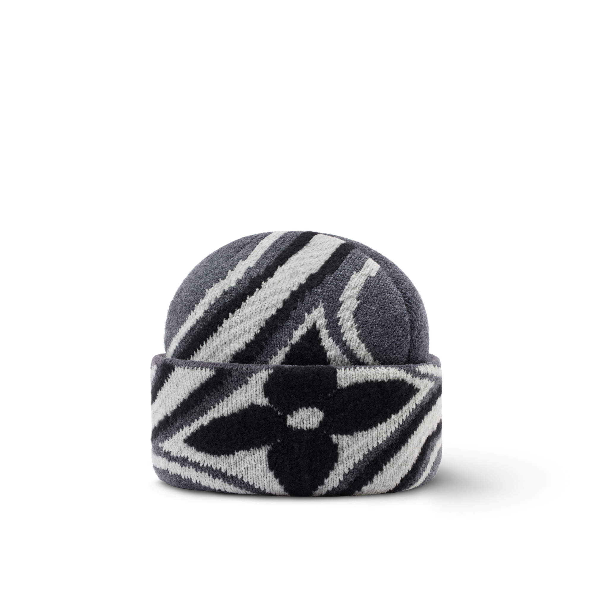 ビーニー･LV クラッシュ グラフィック フラワー S00 メンズ アクセサリー (製品ズーム)
