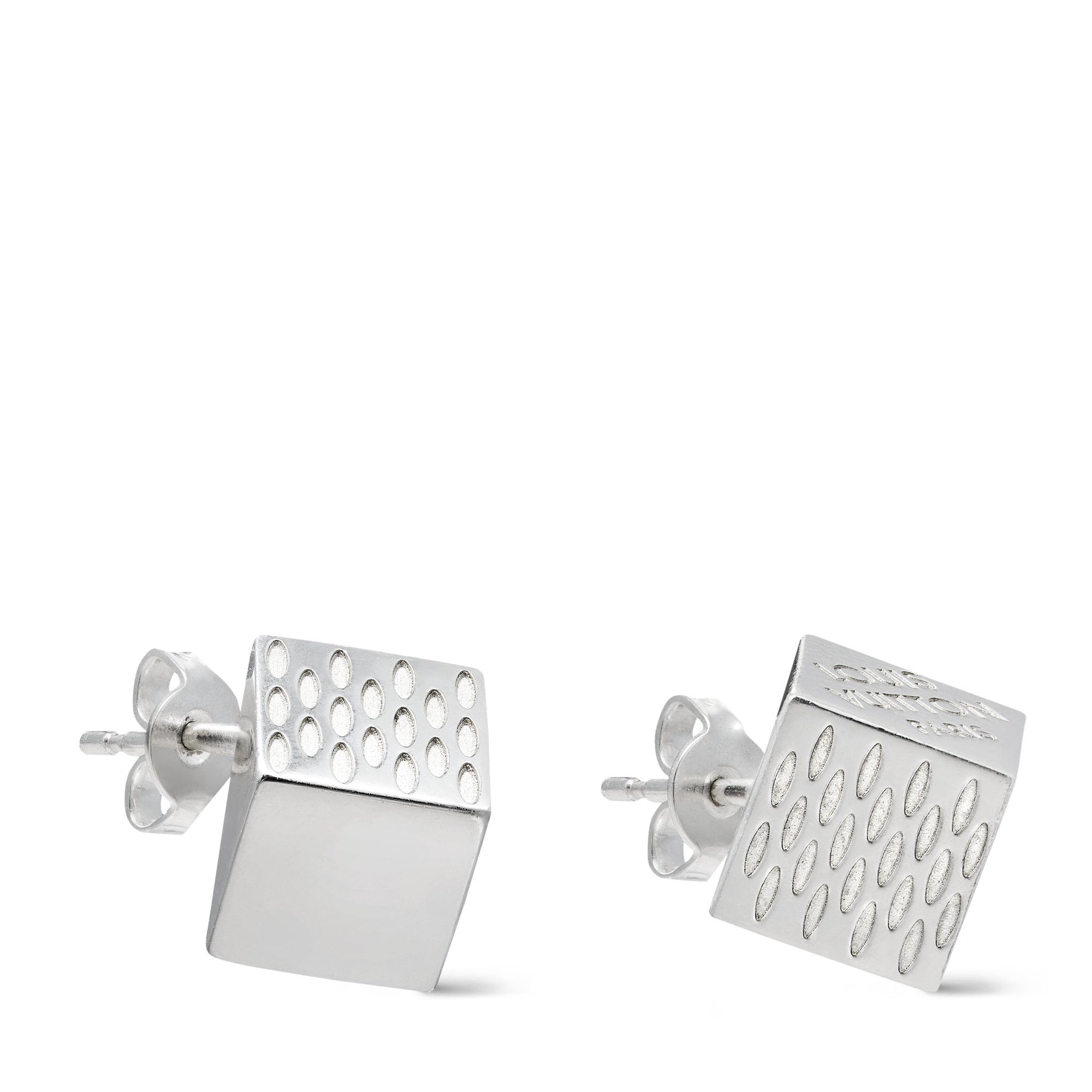ピアス・LV キューブ シルバー S00｜ルイ・ヴィトン 公式サイト - M04131