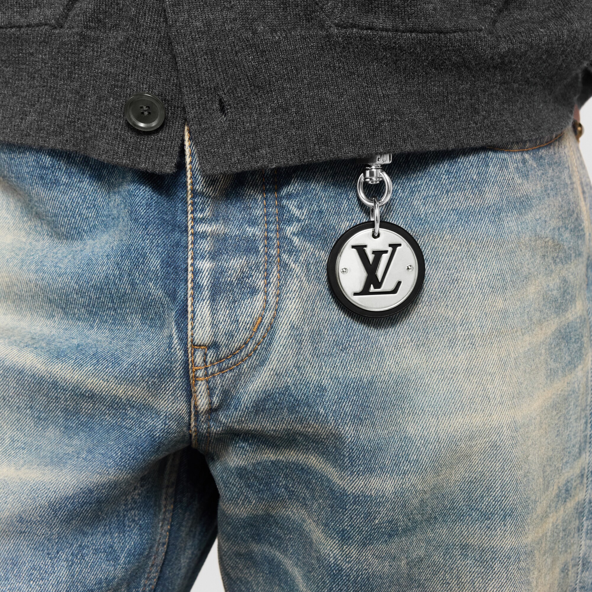 キーホルダー･LV サークル S00 メンズ アクセサリー (製品ズーム)