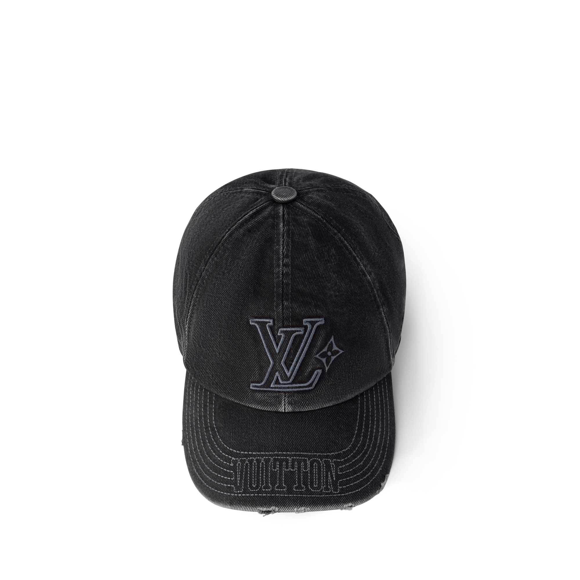 キャップ･LV デニム ウォッシュド S00 メンズ アクセサリー (製品ズーム)