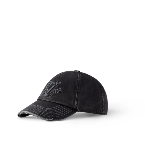 キャップ・LV デニム ウォッシュド S00 メンズ アクセサリー (製品ズーム)