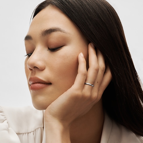 LV ダイヤモンド マリッジリング 2.5MM (プラチナ) ジュエリー ジュエリー カテゴリー (製品ズーム)