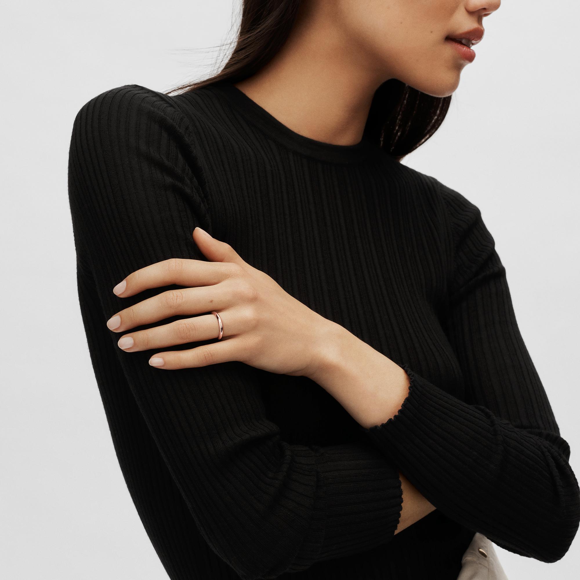 LV ダイヤモンド マリッジリング 3MM (ピンクゴールド)  ジュエリー ジュエリー カテゴリー (製品ズーム)