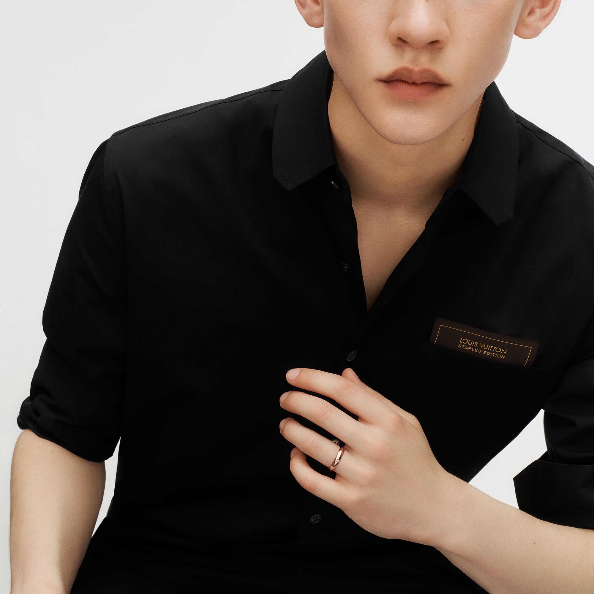 LV ダイヤモンド マリッジリング 4MM (ピンクゴールド)  ジュエリー ジュエリー カテゴリー (製品ズーム)