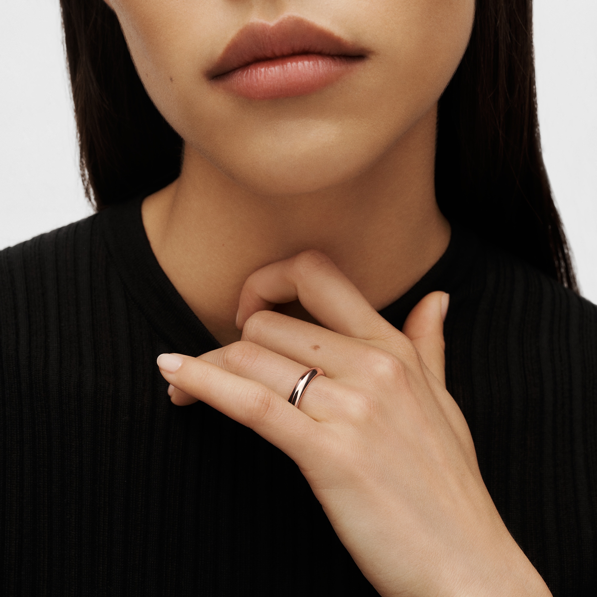 LV ダイヤモンド マリッジリング 4MM (ピンクゴールド)  ジュエリー ジュエリー カテゴリー (製品ズーム)