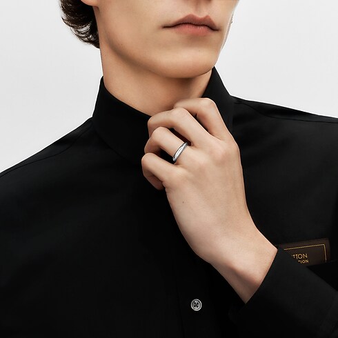 LV ダイヤモンド マリッジリング 4MM (プラチナ) ジュエリー ジュエリー カテゴリー (製品ズーム)