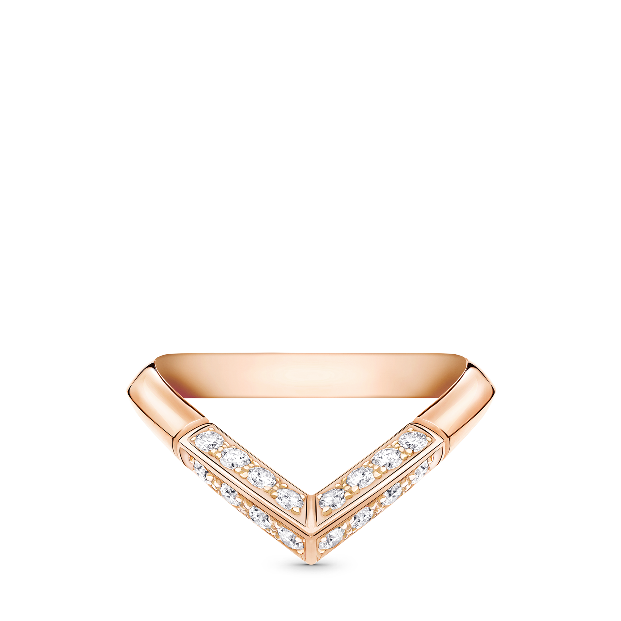 LV ダイヤモンド リング V (ピンクゴールド×ダイヤモンド) ｜ルイ 