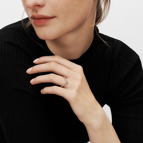 LV ダイヤモンド リング V (ピンクゴールド×ダイヤモンド) ジュエリー ジュエリー カテゴリー (製品ズーム)