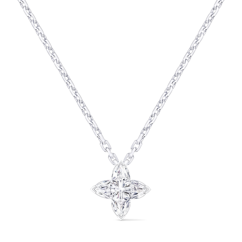 LV ダイヤモンド ペンダント スター (ホワイトゴールド×LV モノグラムスターカットダイヤモンド×ダイヤモンド) ジュエリー ジュエリー カテゴリー (製品ズーム)