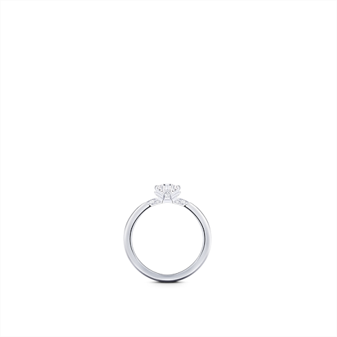 LV ダイヤモンド ソリテール スター (プラチナ×LV モノグラムスターカットダイヤモンド×ダイヤモンド) ジュエリー ジュエリー コレクション (製品ズーム)