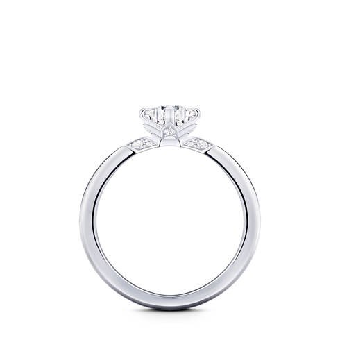 LV ダイヤモンド ソリテール スター (プラチナ×LV モノグラムスターカットダイヤモンド×ダイヤモンド) ジュエリー ジュエリー コレクション (製品ズーム)