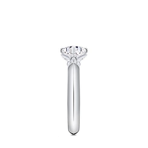 LV ダイヤモンド ソリテール スター (プラチナ×LV モノグラムスターカットダイヤモンド×ダイヤモンド) ジュエリー ジュエリー コレクション (製品ズーム)