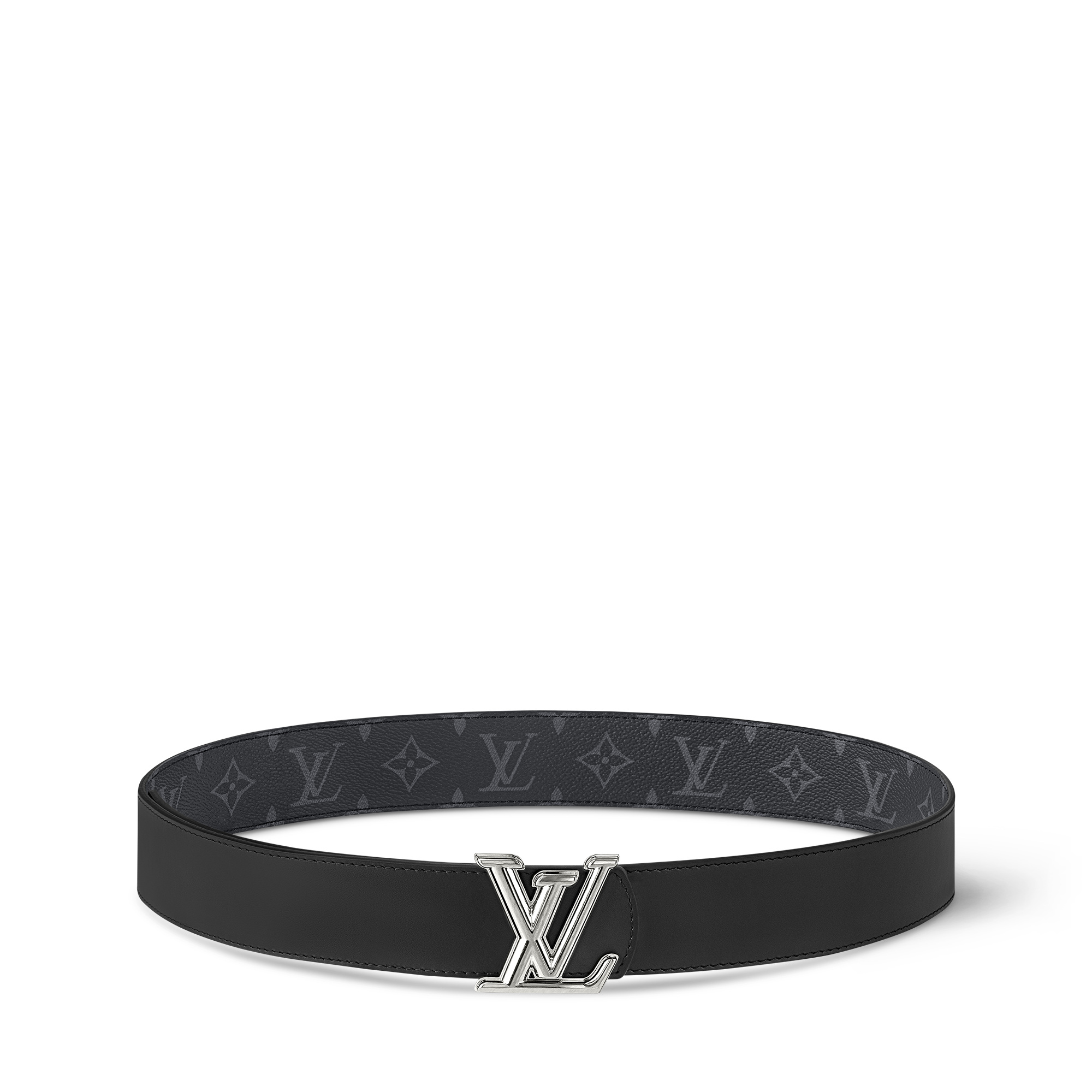 ベルト・LV ディメンション 40MM リバーシブル モノグラム・エクリプス 