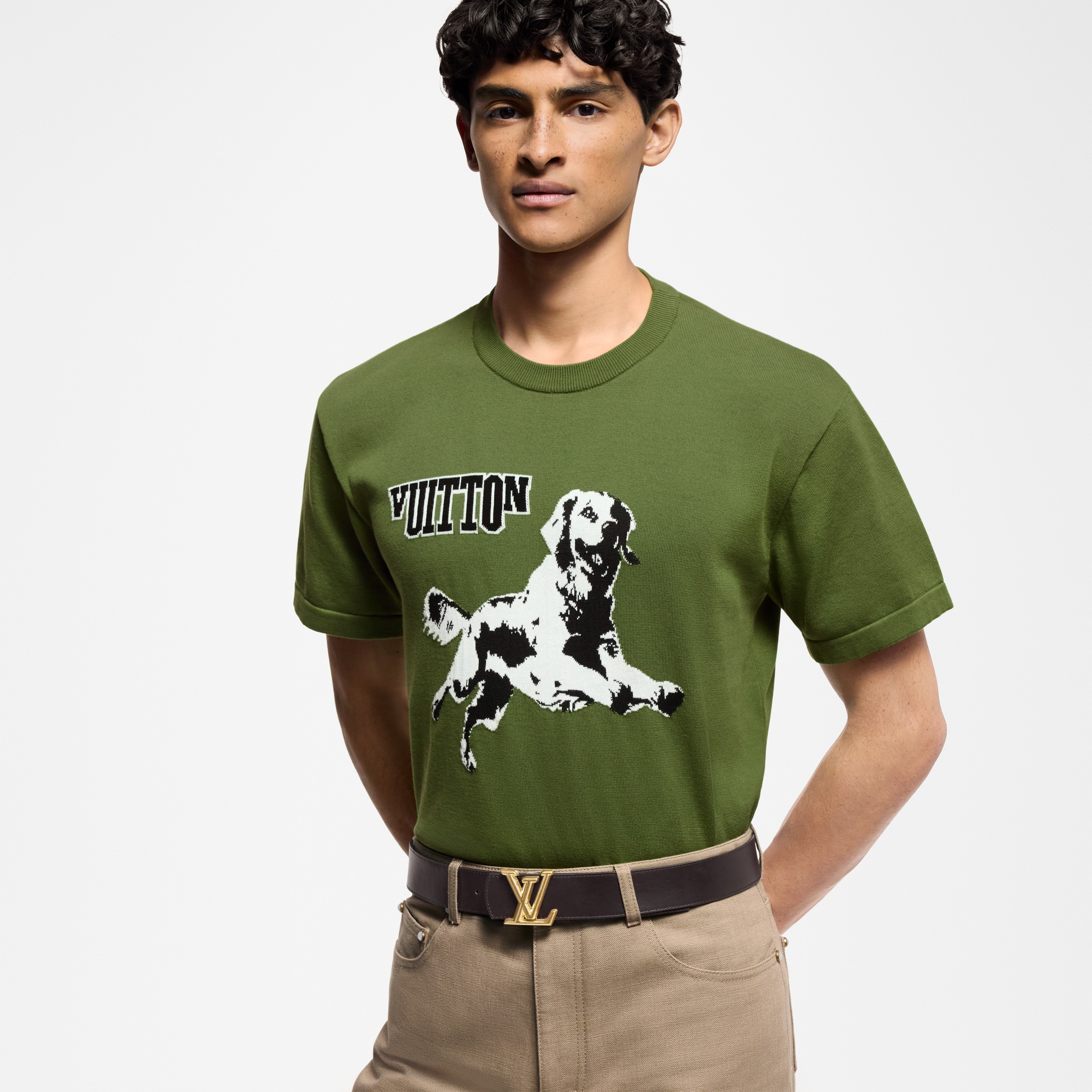 ベルト･LV ディメンション 40MM リバーシブル ダミエ・グラフィット メンズ アクセサリー (製品ズーム)