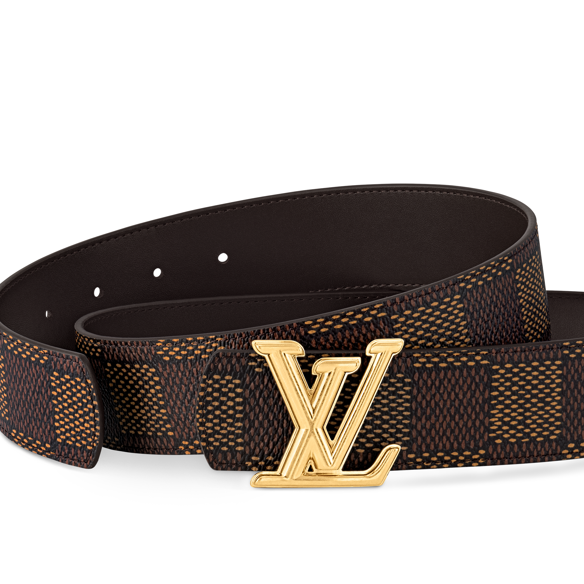 ベルト･LV ディメンション 40MM リバーシブル ダミエ・グラフィット メンズ アクセサリー (製品ズーム)