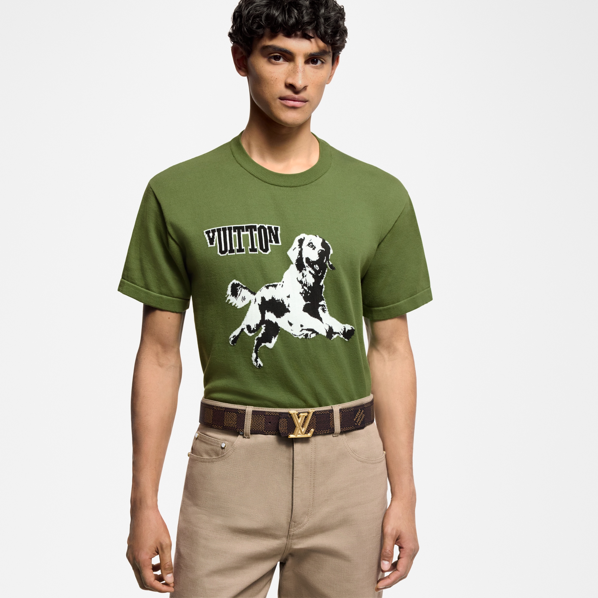 ベルト･LV ディメンション 40MM リバーシブル ダミエ・グラフィット メンズ アクセサリー (製品ズーム)