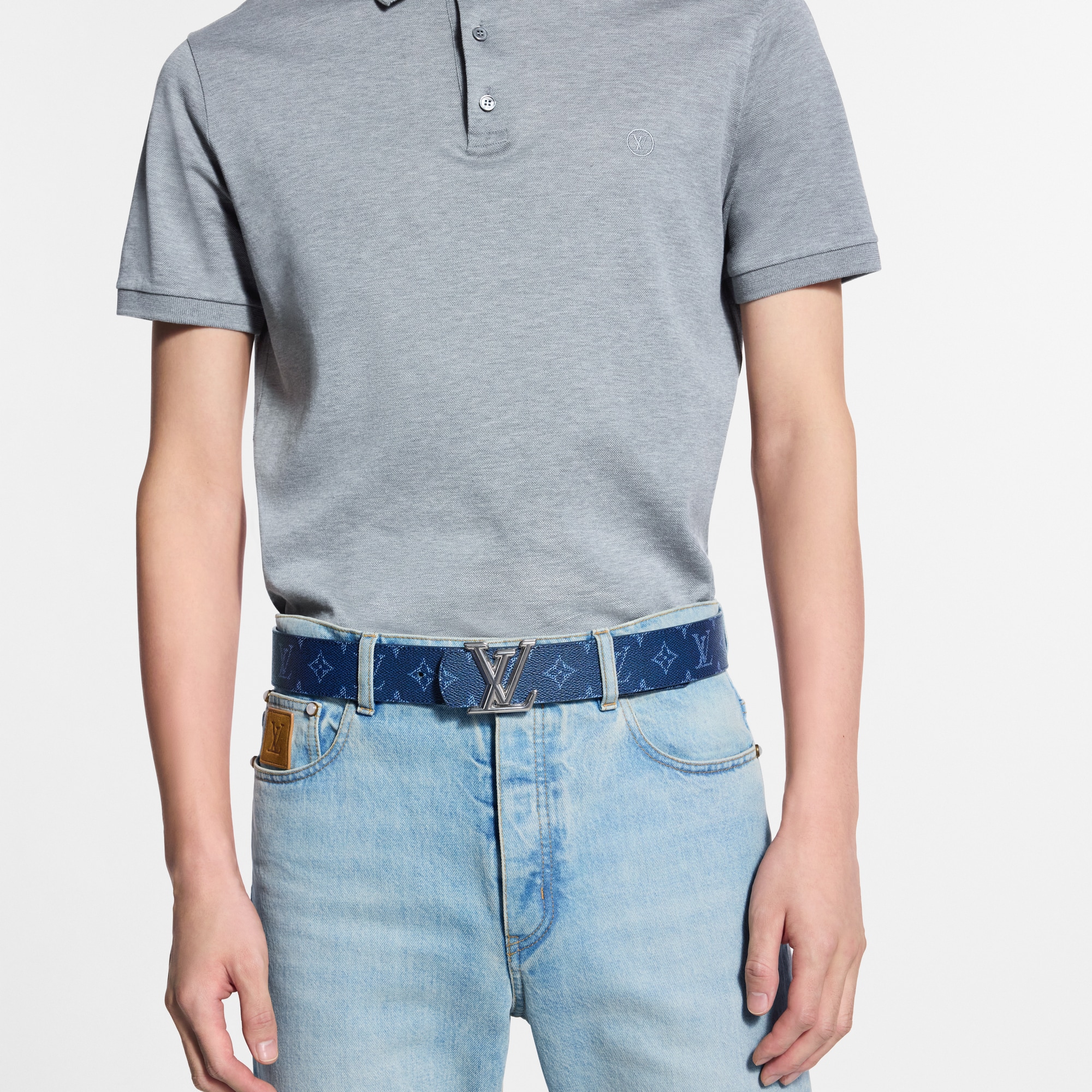 ベルト･LV ディメンション モノグラム ヘリテージ 40MM リバーシブル  メンズ アクセサリー (製品ズーム)