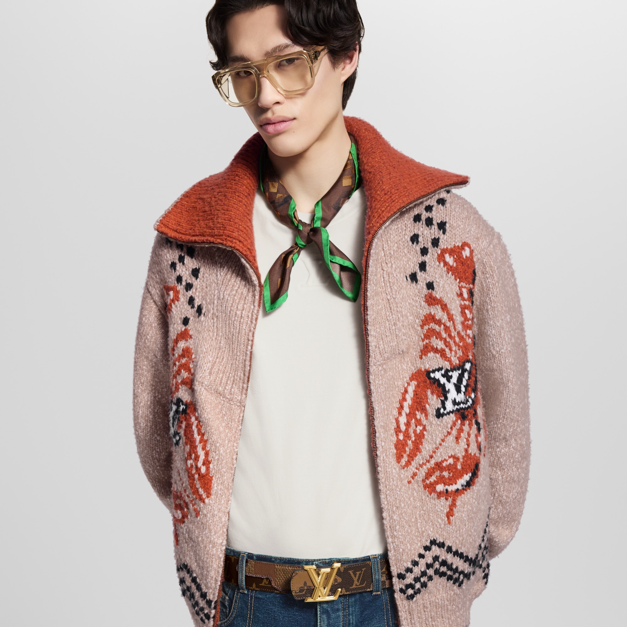ベルト･LV ディメンション モノグラム ランドスケープ 40MM リバーシブル  メンズ アクセサリー (製品ズーム)