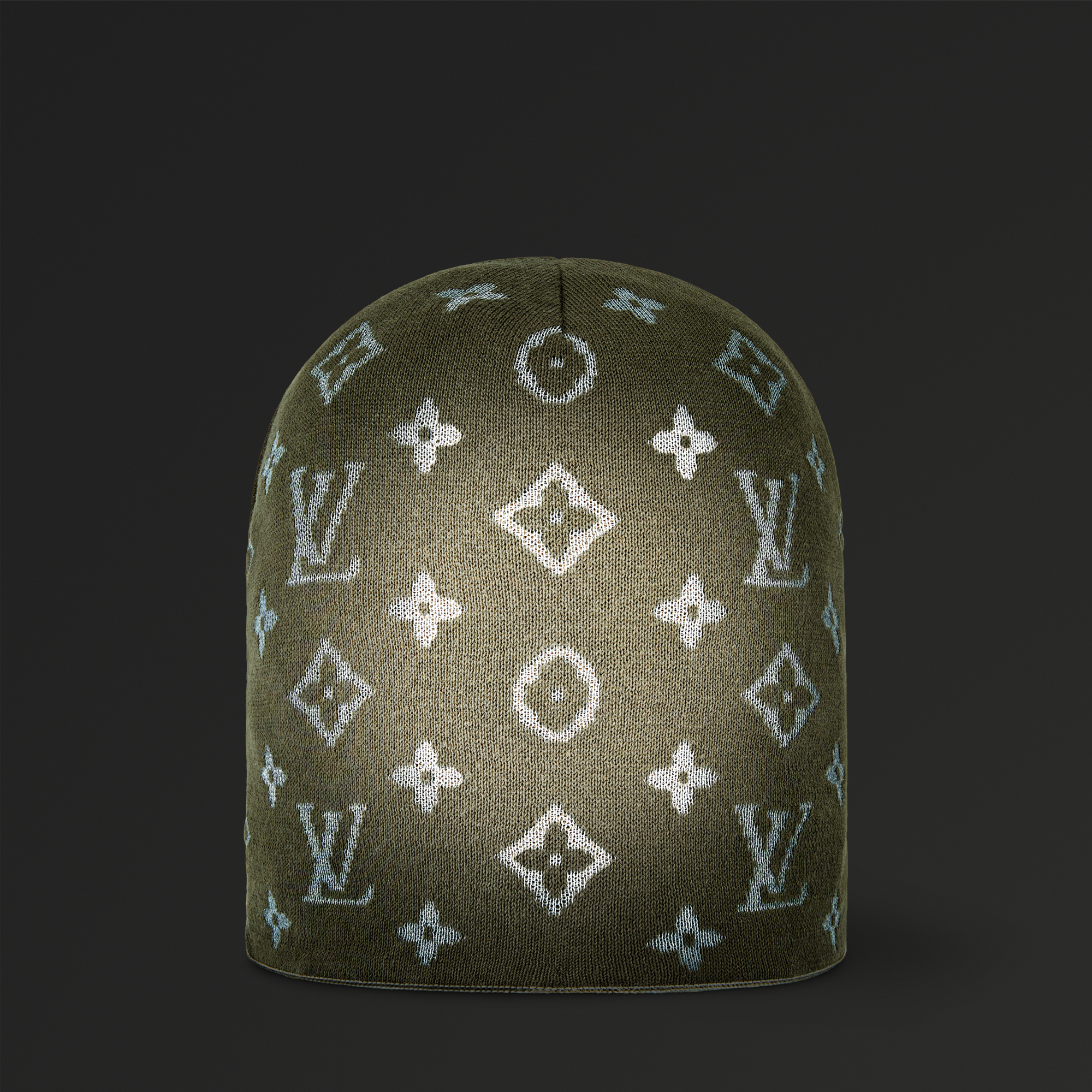 ビーニー・LV フィット モノグラム リフレクティブ S00｜ルイ