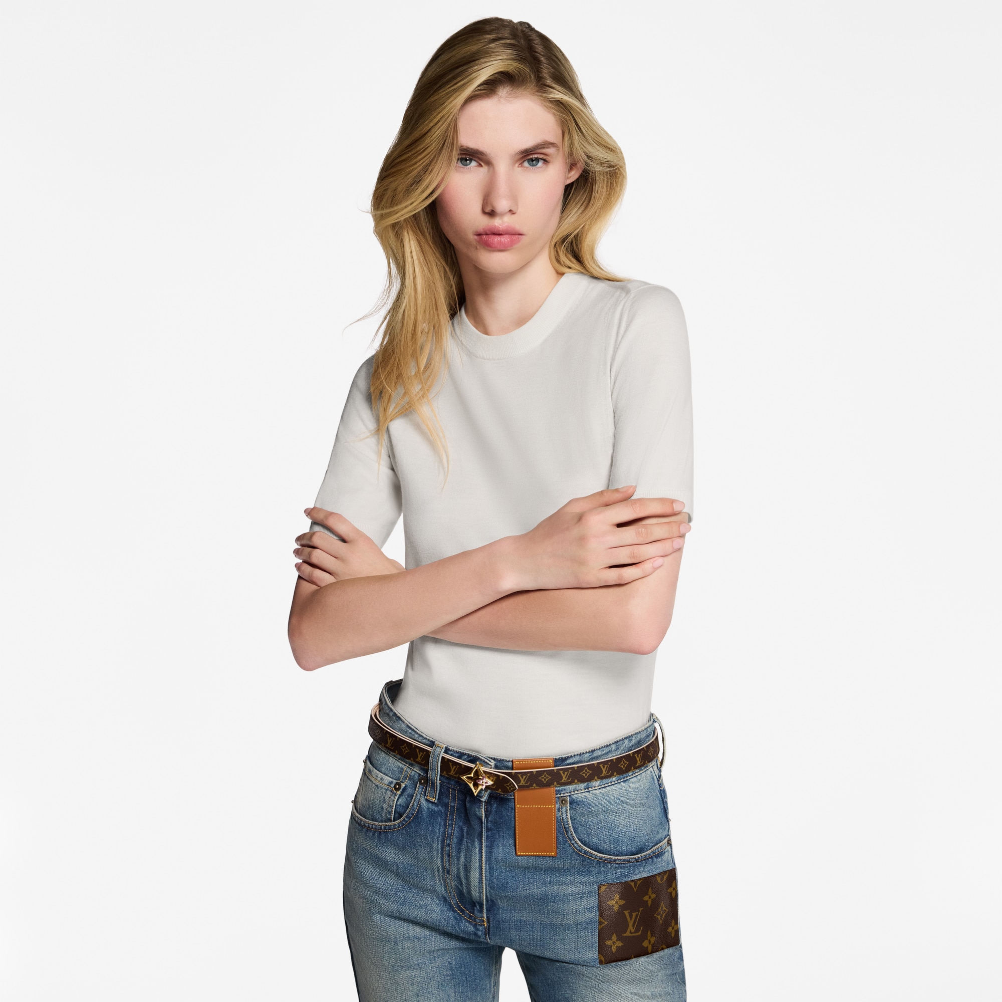 ベルト･LV フラワーグラム 20MM リバーシブル  ウィメンズ アクセサリー (製品ズーム)