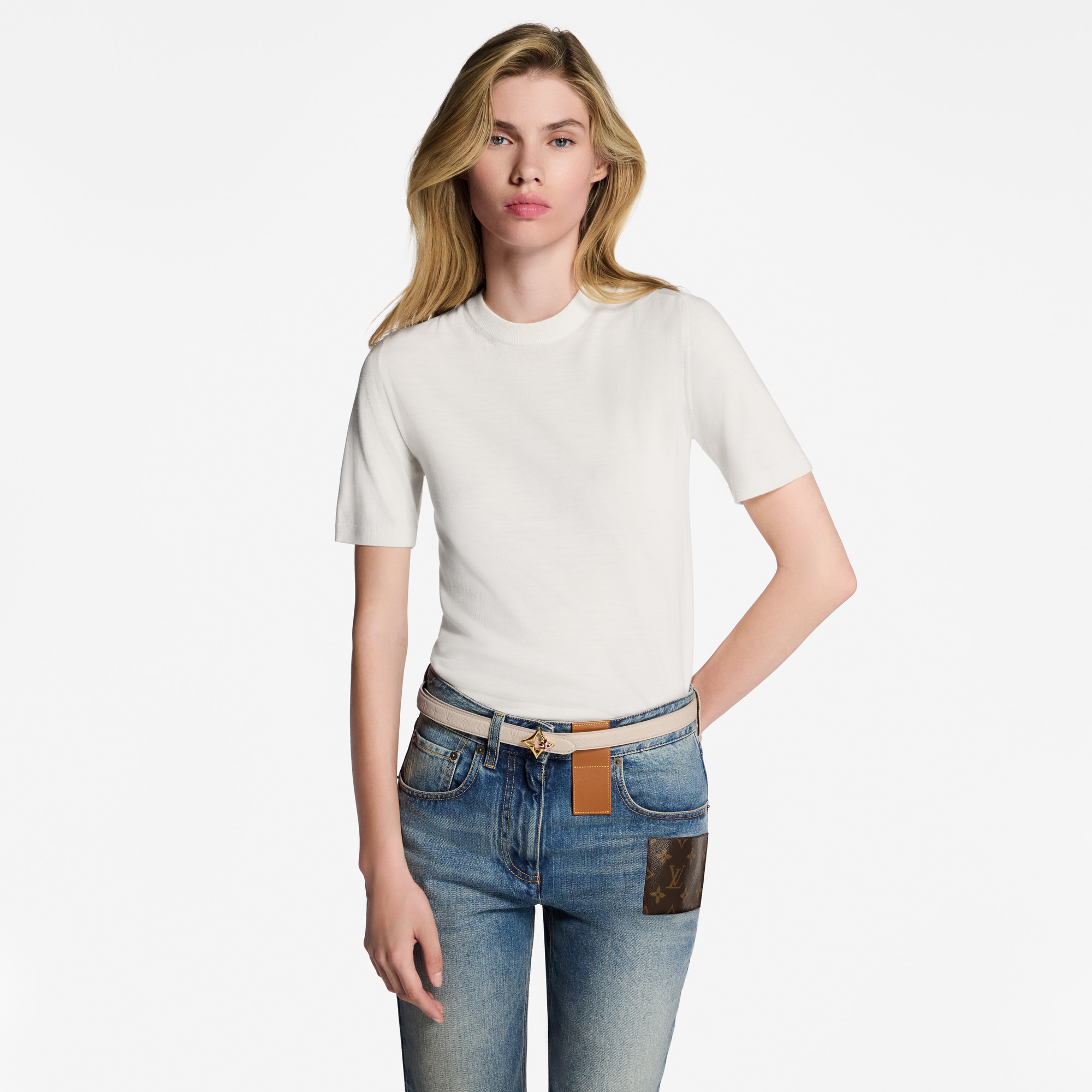 ベルト･LV フラワーグラム 20MM リバーシブル  ウィメンズ アクセサリー (製品ズーム)