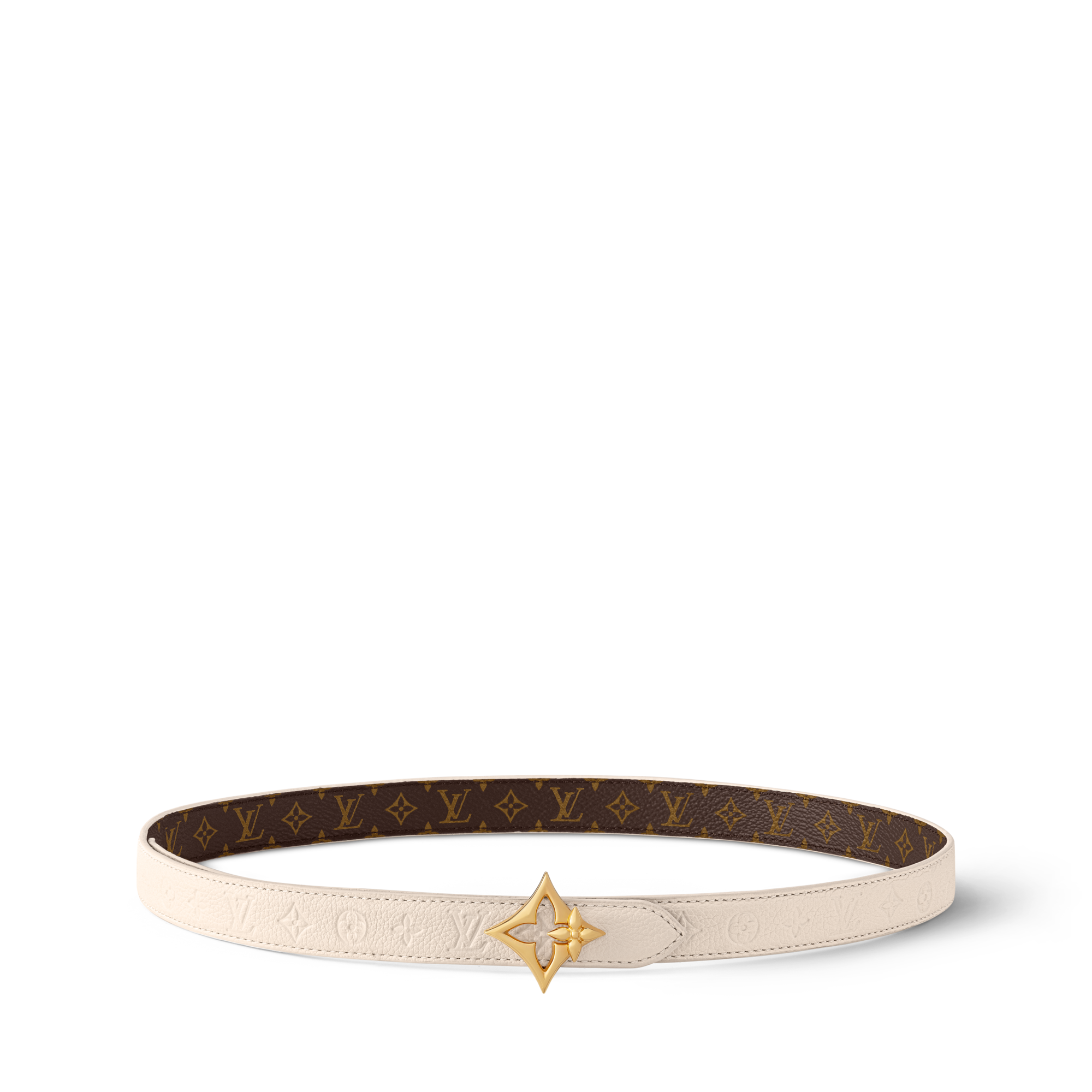LOUIS VUITTON モノグラムレザーベルト リバーシブル20MM ベルト・LV 