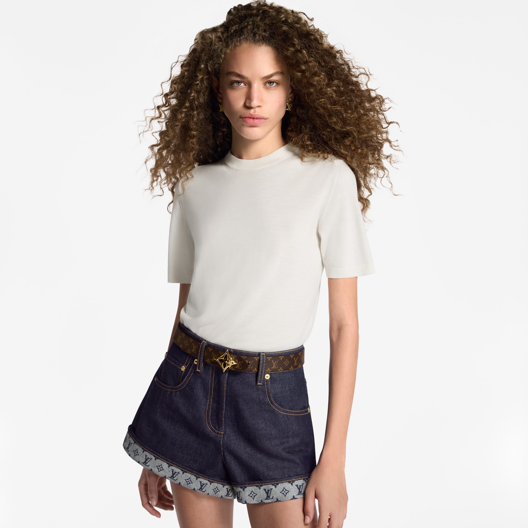 ベルト･LV フラワーグラム 30MM リバーシブル  ウィメンズ アクセサリー (製品ズーム)