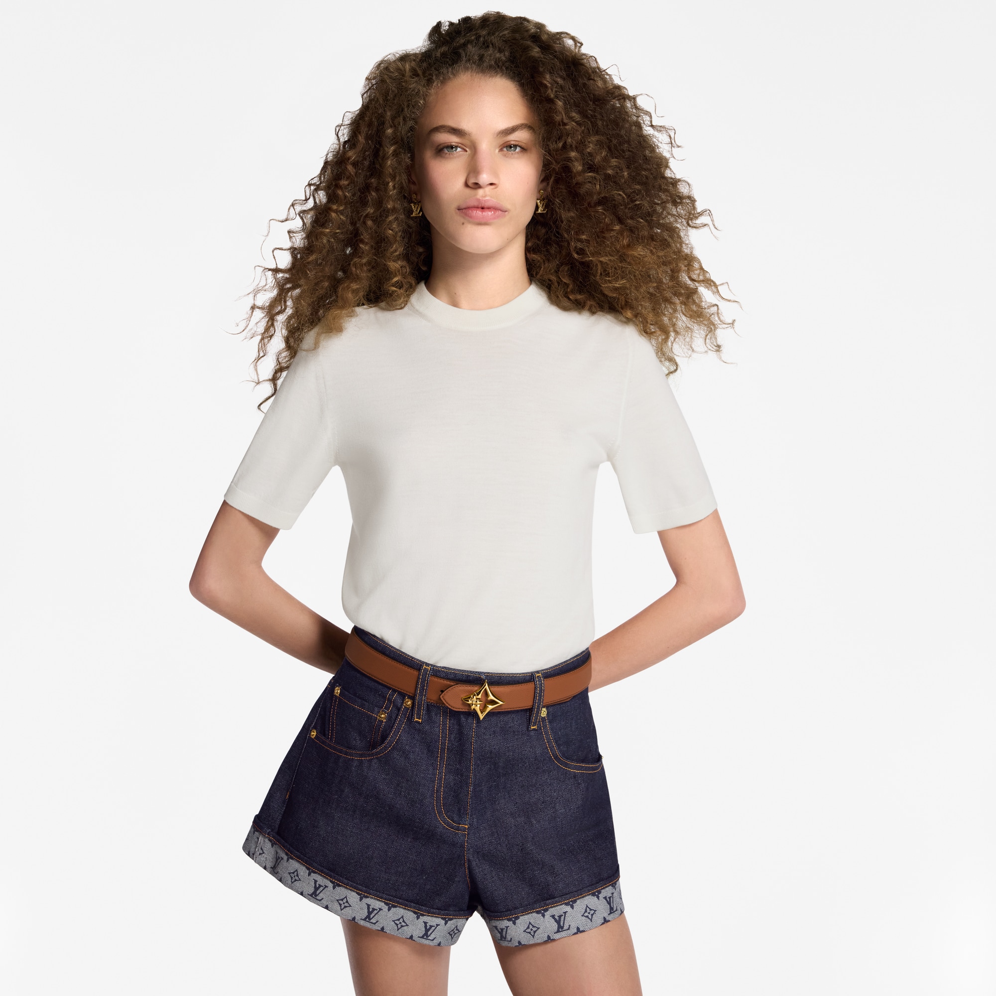 ベルト･LV フラワーグラム 30MM リバーシブル  ウィメンズ アクセサリー (製品ズーム)