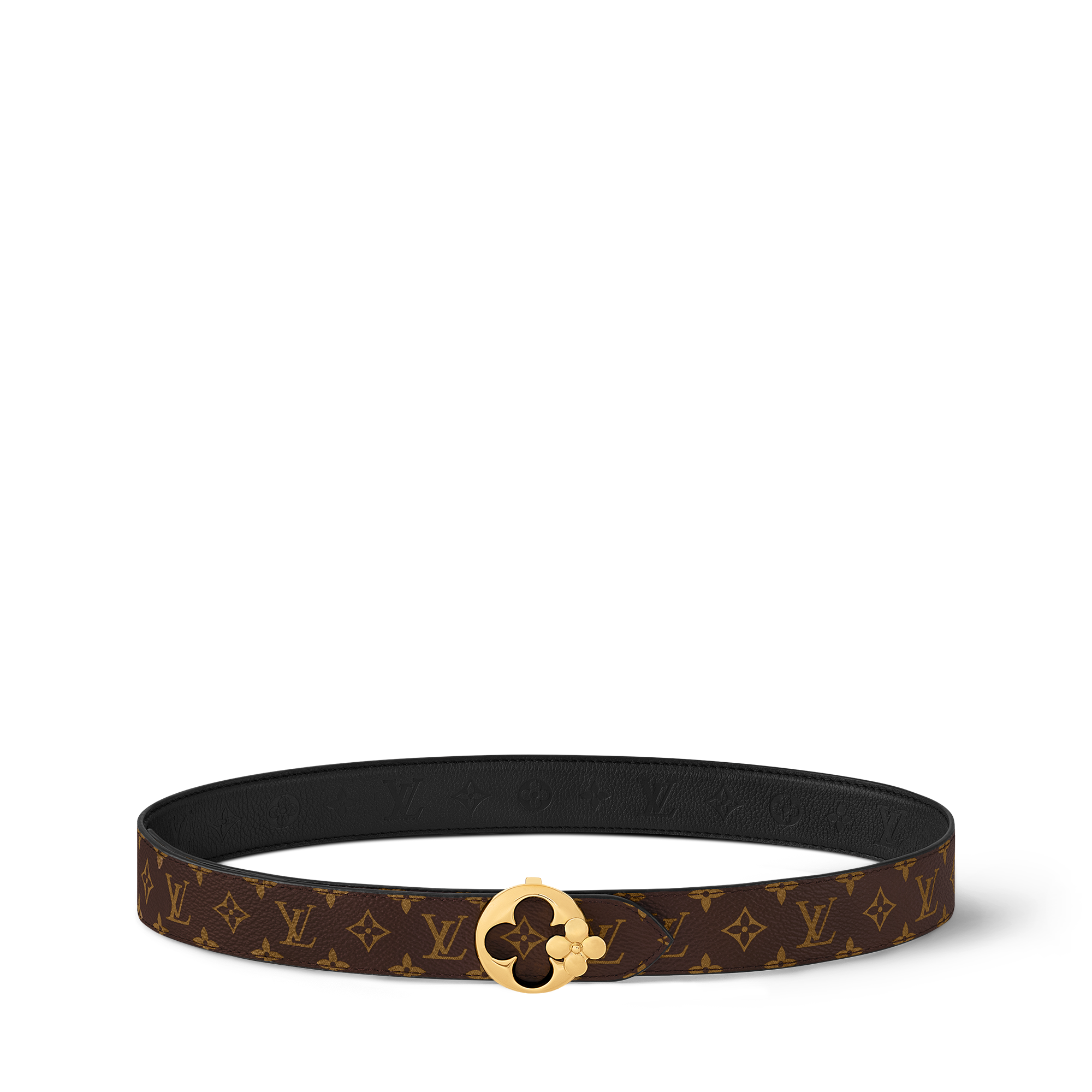 ベルト･フラワーグラム 30MM リバーシブル  モノグラム ウィメンズ アクセサリー (製品ズーム)