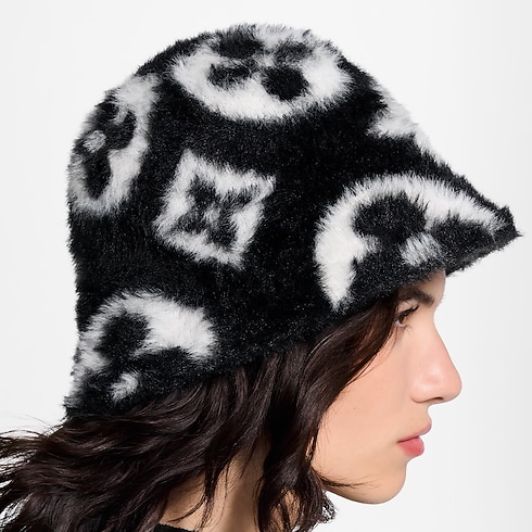 ハット・LV フラッフィー モノグラム S00 ウィメンズ アクセサリー (製品ズーム)