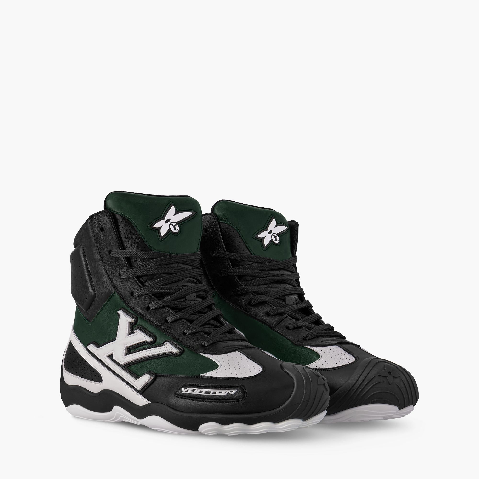 LV フットプリント レーシング ハイカットスニーカー ｜ルイ・ヴィトン  