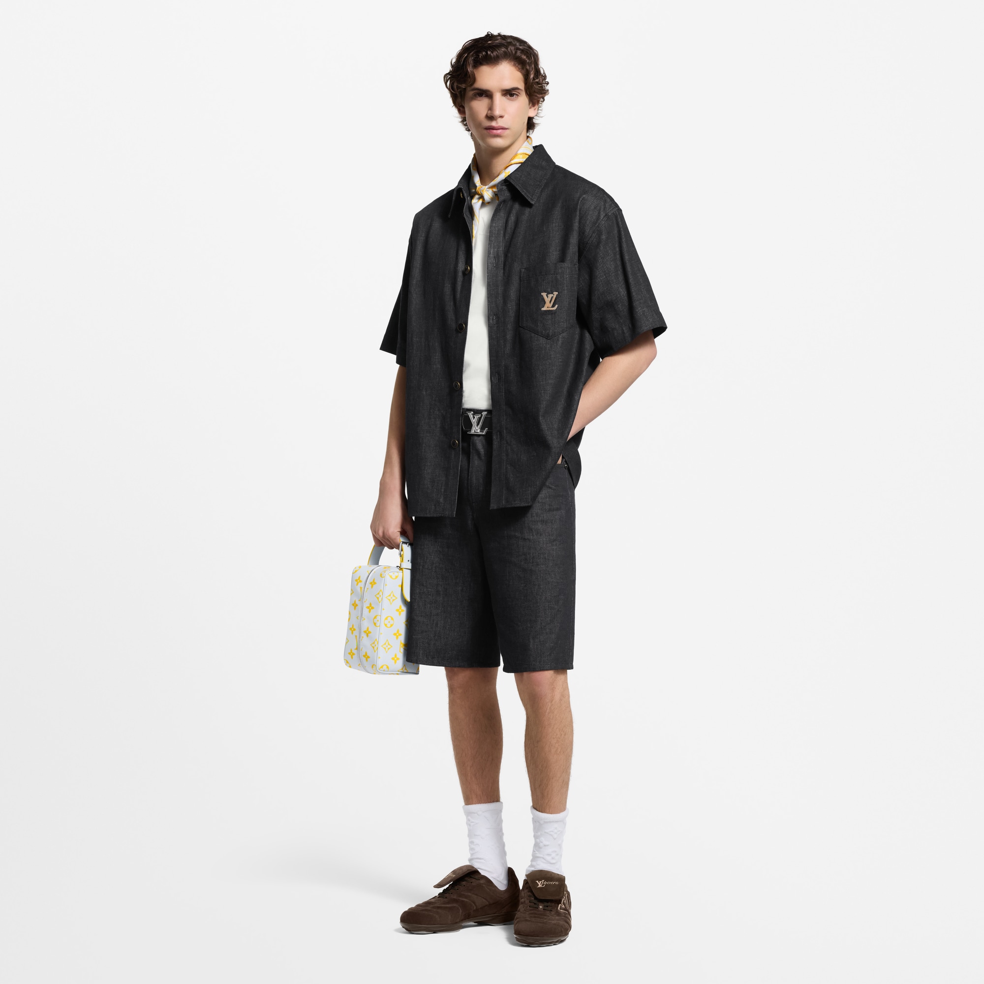 LV フットプリント サッカー  メンズ シューズ (製品ズーム)
