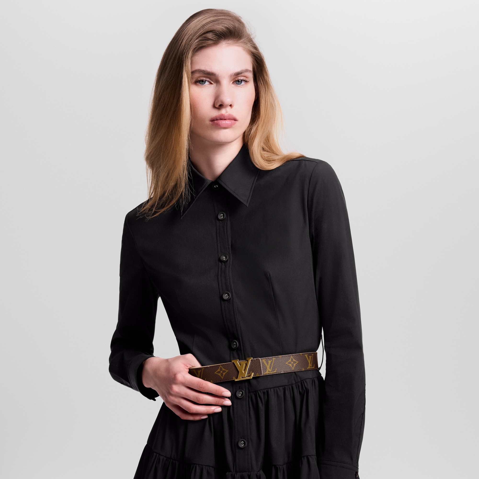 ベルト･LV イニシャル 30MM リバーシブル モノグラム ウィメンズ アクセサリー (製品ズーム)