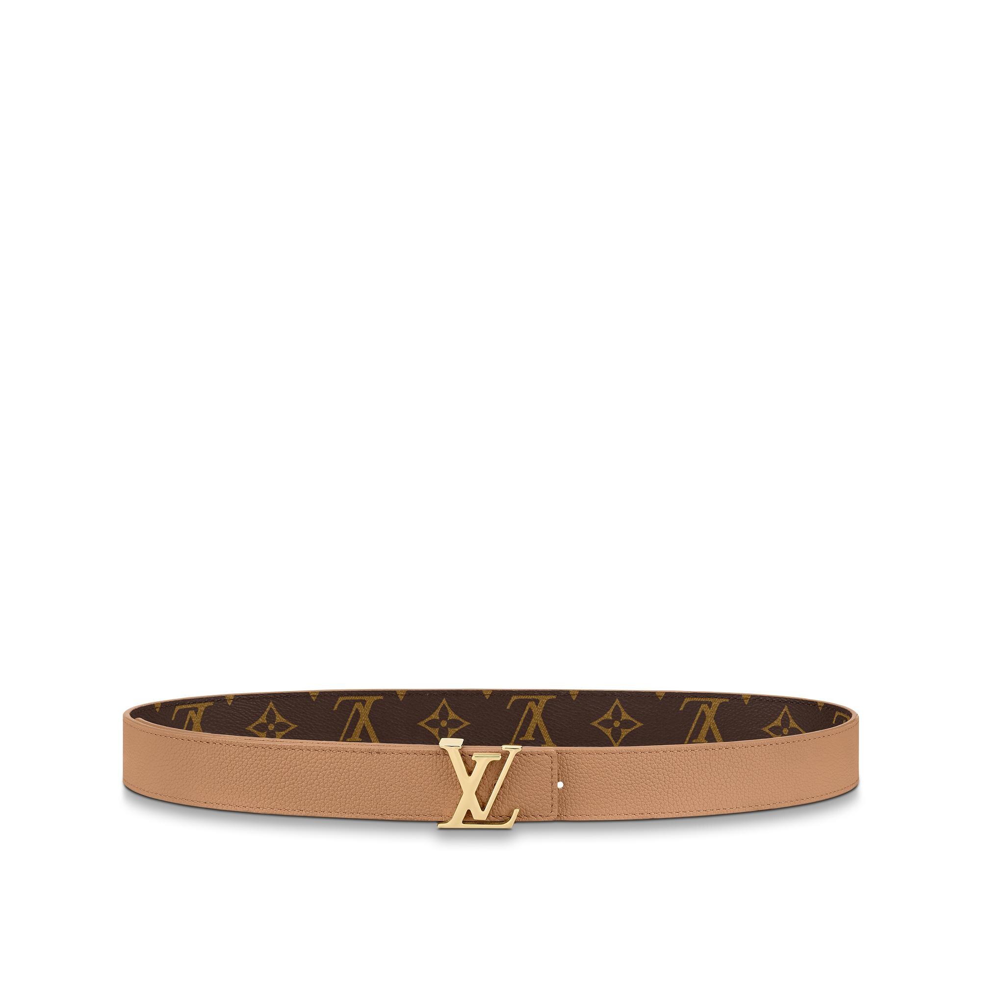 ベルト・LV イニシャル 30MM リバーシブル モノグラム｜ルイ・ヴィトン  