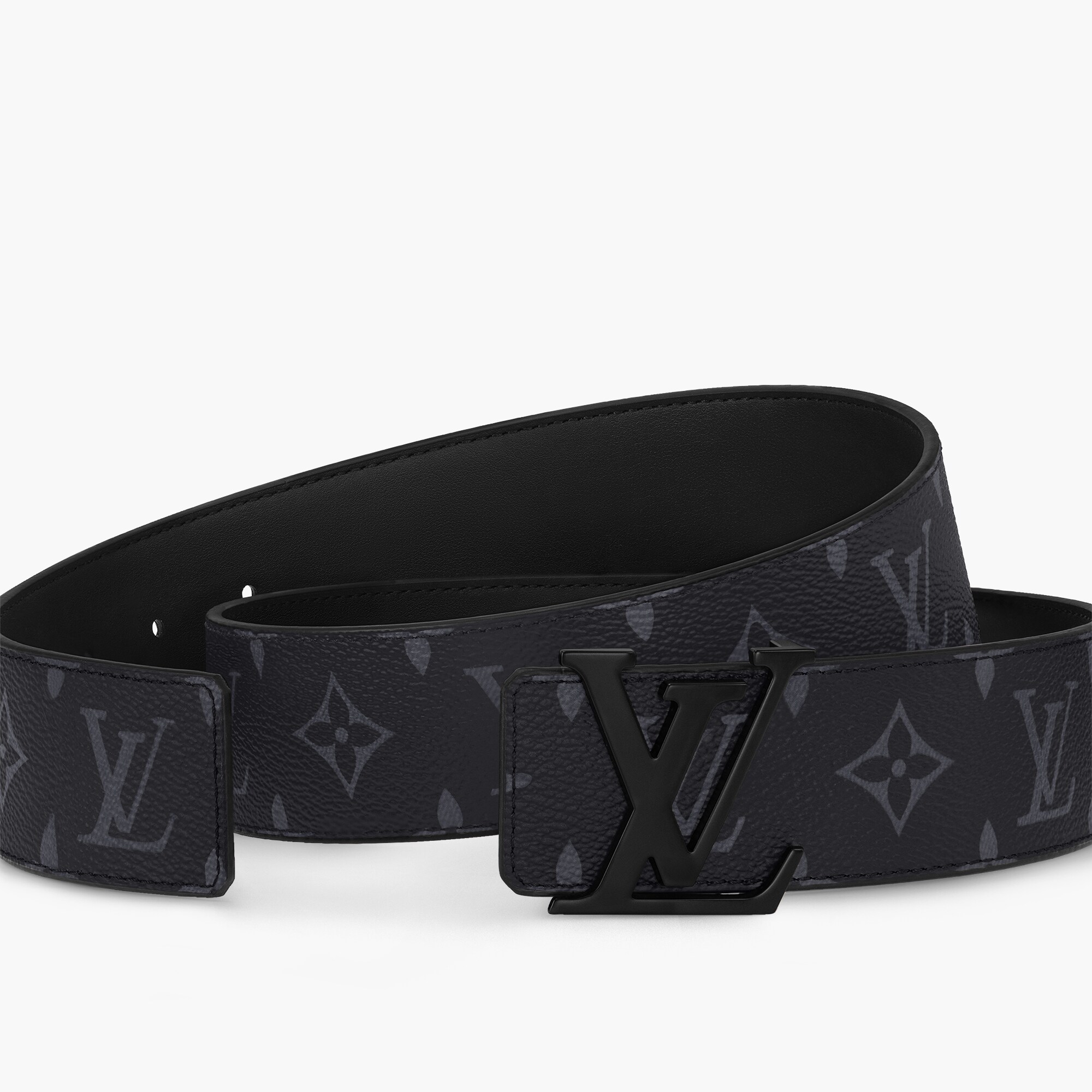 ベルト・LV イニシャル 40MM モノグラム・エクリプス｜ルイ・ヴィトン  