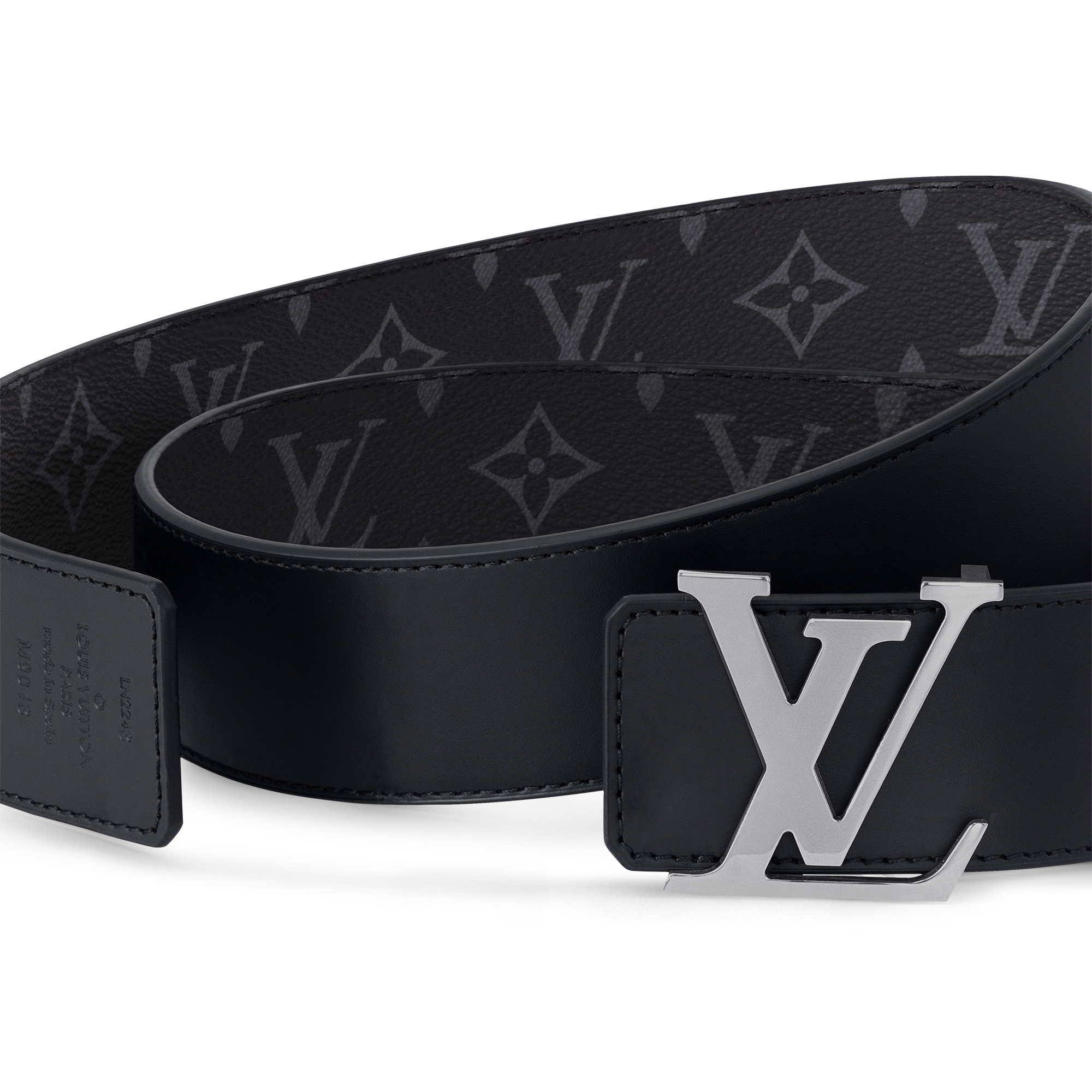 ベルト･LV イニシャル 40MM リバーシブル モノグラム・エクリプス メンズ アクセサリー (製品ズーム)