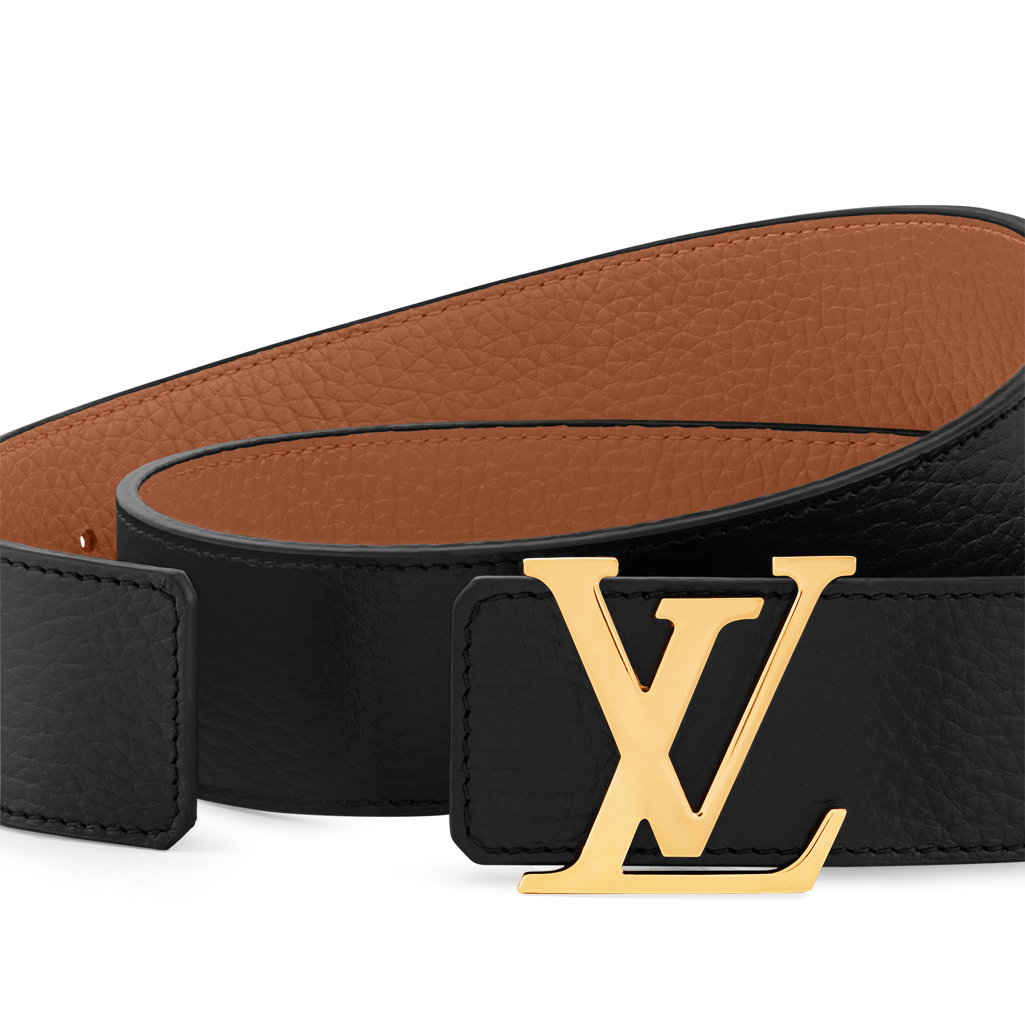 ベルト・LV イニシャル 40MM リバーシブル トリヨン｜ルイ・ヴィトン  