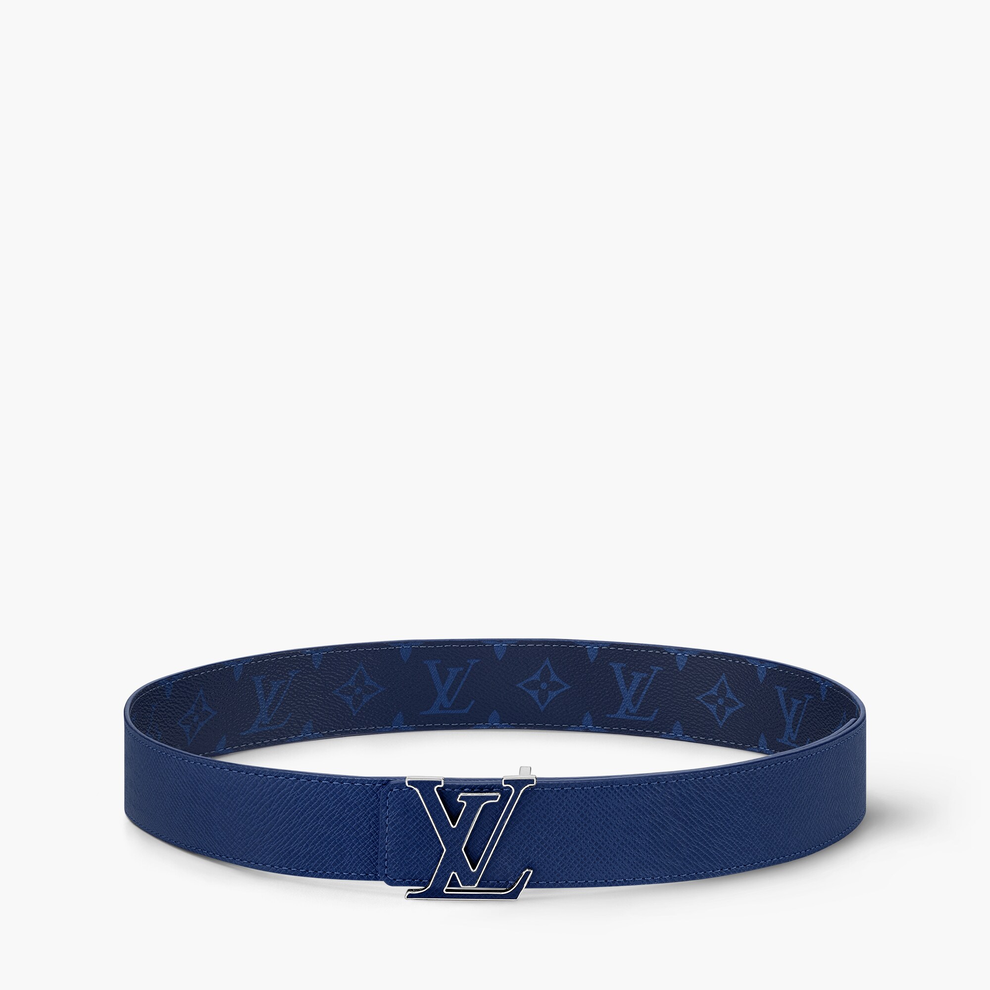 ベルト・LV イニシャル 40MM リバーシブル タイガラマ｜ルイ・ヴィトン 